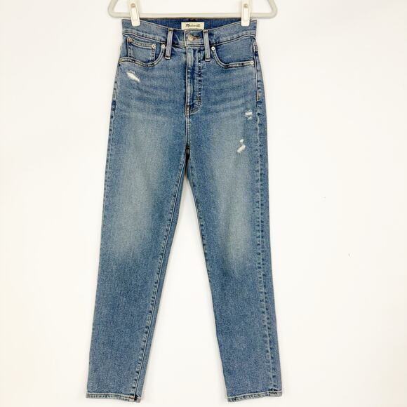 Madewell Denim - Madewell The Mom Jean High Rise High Waisted Straight Leg Women's 26